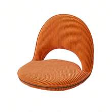 1 pieza Silla reclinable ergonómica y plegable, silla de sofá/taburete de camping ajustable en 5 niveles para sala de estar y camping al aire libre, silla de piso plegable - Multicolor - Ver 10