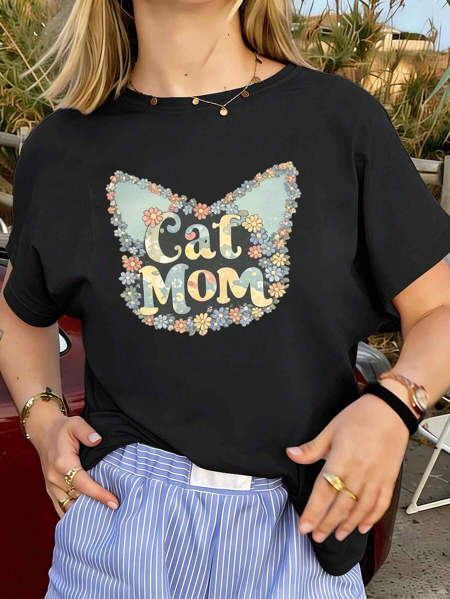 Women T-Shirts - Black - View 1