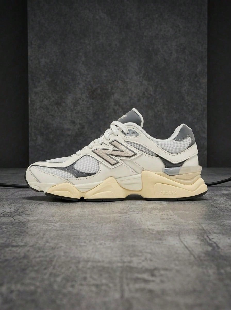 New Balance 新百伦 9060 儿童未来派 Y2K ABZORB SBS 缓震双密度中底可见科技 GC9060GA - 海鹽 - 查看 1