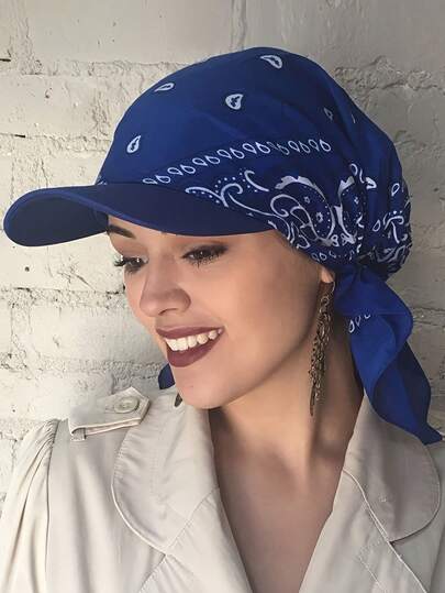 1 chiếc mũ băng đô hạt điều, mũ cướp biển đường phố phong cách hip-hop cổ điển, mũ bandana thể thao đa năng, mũ snapback thời trang, phù hợp cho các hoạt động thể thao ngoài trời và sử dụng hàng ngày.