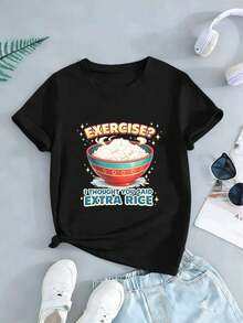 Women T-Shirts - Black - View 2