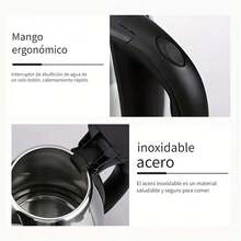 Ampolla eléctrica de acero inoxidable para agua caliente con función de apagado automático por calentamiento en seco - Ver 4