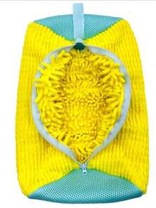 Sac de lavage de chaussures en chenille épais, anti-déformation, puissant pour l'élimination des taches, assistant pour les personnes nonchalantes. Résout le problème du lavage manuel fastidieux et salissant des chaussures. Un sac à usages multiples - non seulement pour le lavage des chaussures, mais aussi comme sac de protection pour les articles délicats comme les sous-vêtements dans la machine à laver. Essentiel pour les femmes au foyer et les étudiants, un excellent cadeau pour la fête des mères. - Multicolore - Voir 20