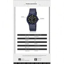 Casio MQ-24UC-2B Resin Analog Quartz Watch, 30m Water Resistant Ultra-Light Student Wristwatch - one-size - View 8