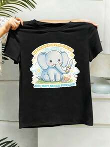 Women T-Shirts - Black - View 2