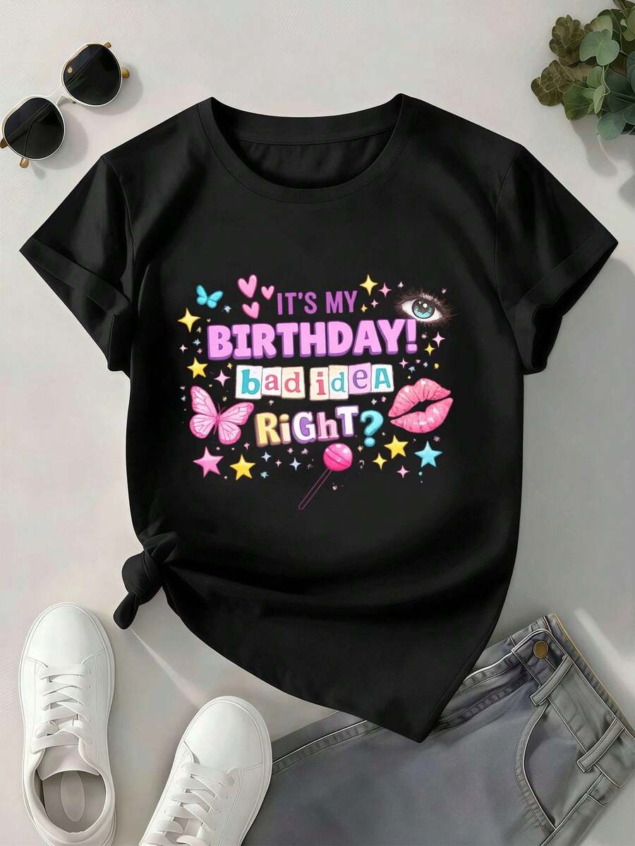 Women T-Shirts - Black - View 1