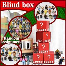 Roblox 1/2件裝卡通神秘盒子活動套裝，適合派對禮物、居家裝飾，內含物以實際產品規格為準，營造派對氛圍，增加趣味，附10張貼紙 - Roblo 男孩 盲盒 - 查看 5