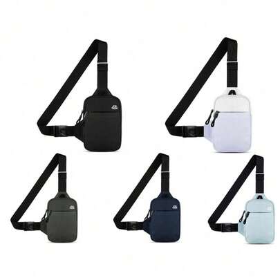 1 Túi đeo ngực mini chống nước đựng điện thoại, túi đeo vai chéo cho hoạt động thể thao ngoài trời và tập thể dục.