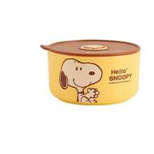 SNOOPY 史努比密封食品储存碗，卡通微波炉午餐盒，批发陶瓷碗，微波炉碗 - 彩色 - 查看 10