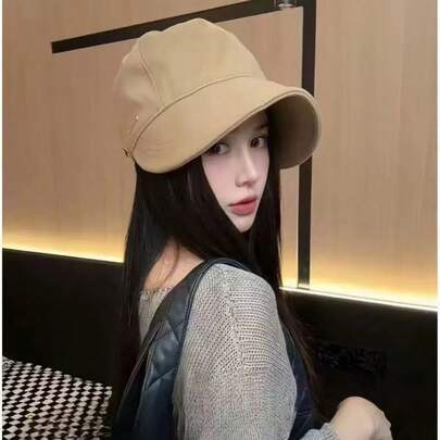 1 chiếc mũ lưỡi trai nữ mới, thích hợp để bảo vệ da khỏi ánh nắng mặt trời ngoài trời vào mùa xuân/hè, nhanh khô, phù hợp cho chạy bộ, chơi golf, đi biển, leo núi và các hoạt động khác, kiểu dáng thể thao và thường ngày đa năng, phụ kiện lý tưởng cho việc đi lại hàng ngày và các hoạt động ngoài trời.