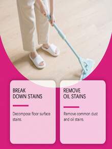 Multi-Surface Floor Cleaner, All-Purpose Floor Cleaner For Tile, Wood Floors, No Water Stains, One-Step Cleaning - 液體 - 查看 3