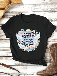 Women T-Shirts - Black - View 2