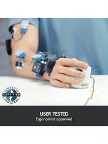 罗技 MX 垂直无线鼠标 - 符合人体工学设计，减少肌肉疲劳，轻松在 3 个 Windows 系统和 Mac 之间切换内容，可充电 - 查看 11