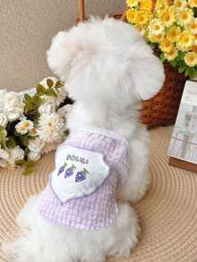 Thin And Cool Pet Vest For Dogs/Cats In Summer - Green - View 5