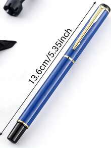 Bộ 3 bút bi kim loại cao cấp dành cho doanh nhân (1 bút + 2 ruột bút), có 3 màu xanh dương/đỏ/đen, kèm ruột bút mực đen 0.5mm, mực chảy đều và mượt mà, thích hợp để ký tài liệu, ghi chú cuộc họp, viết hàng ngày. Cũng là món quà lý tưởng cho doanh nhân, sinh viên, sếp, giáo viên, đồng nghiệp và bạn bè. - Bút kim loại - Xem 8