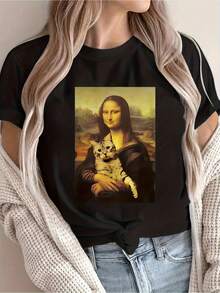 Women T-Shirts - Black - View 11