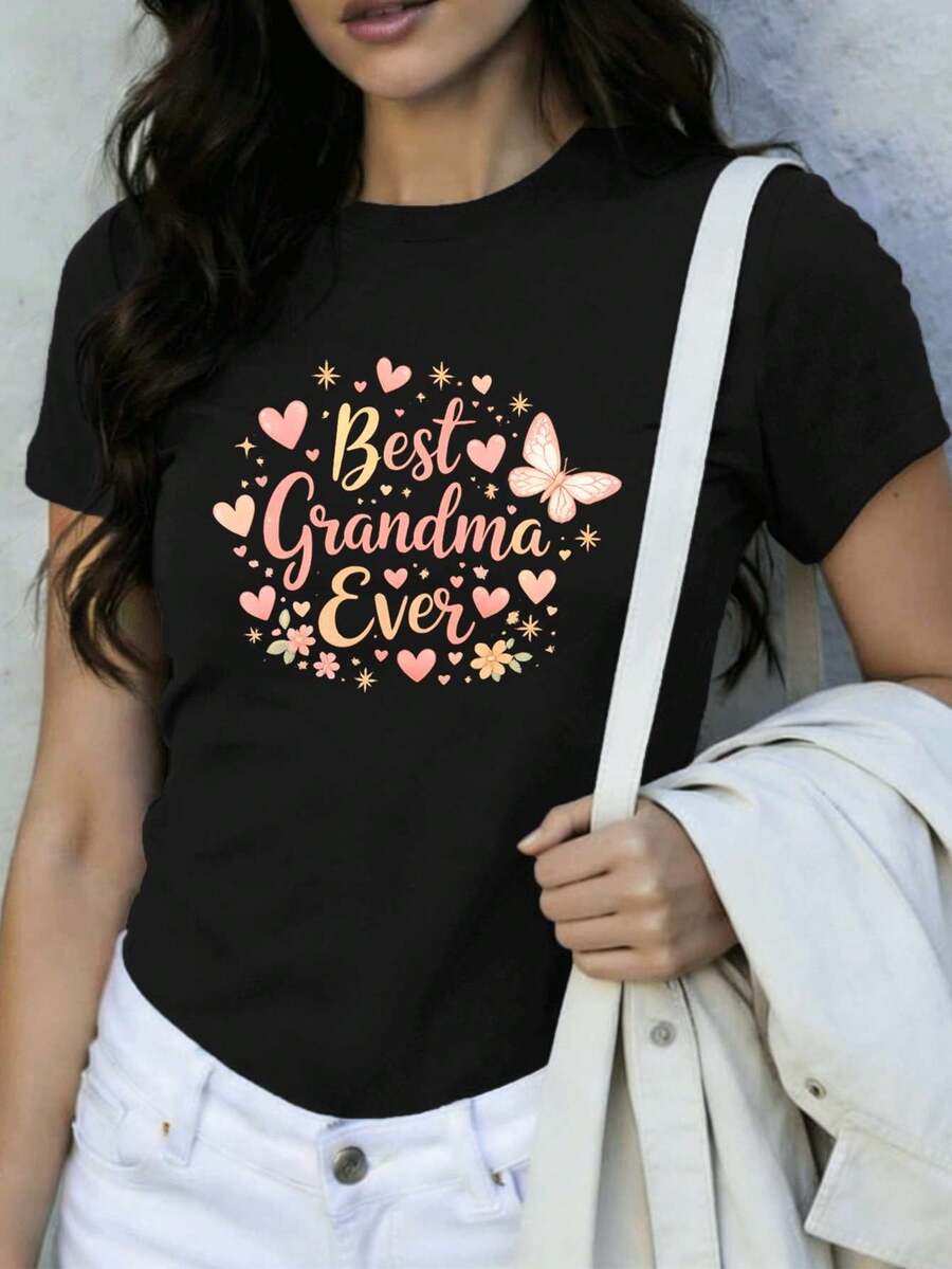 Women T-Shirts - Black - View 1