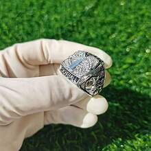Legacy Rings Fantasy Football Championship Trophy Ring For Fantasy Football League Winner| Silver Tone - 足球 - 查看 8