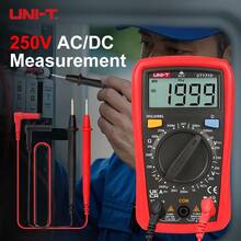1pc UNI-T UT131A Compact Digital Multimeter, Pocket-Sized Multimeter, Burn-Proof, Multifunction Smart Meter, Electrical Multimeter - Red - View 7