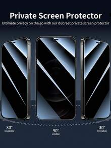 4 Pezzi Pellicola Protettiva per Privacy in Vetro Temperato, Realizzata in Materiale Avanzato in Vetro ad Alta Durezza, Compatibile con iPhone 17e/17Promax/17Pro/17Air/17/16/16Pro/16Plus/16Promax /15 /15 Plus /15 Pro /15 Pro Max/ 14 /14 Plus /14 Pro /14 Pro Max/13 Mini/13/ 13 Pro /13 Pro Max/ 12 Mini /12/ 12 Pro/ 12 Pro Max/11/ 11 Pro /11 Pro Max, Regalo per la Festa della Mamma, Anniversario - nero - Visualizzare 4