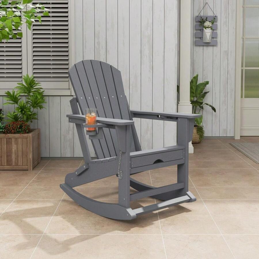Adirondack Chairs - Grey - View 1