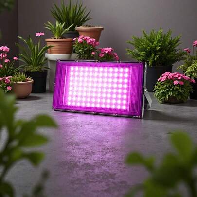 1 set 96 LED Lampe de croissance des plantes avec interface USB, aide à la croissance et à la floraison des plantes, convient pour les graines, les succulentes, les plantes d'intérieur, éclairage d'appoint pour les plantes à la maison