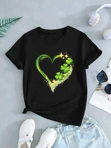 Women T-Shirts - Black - View 2