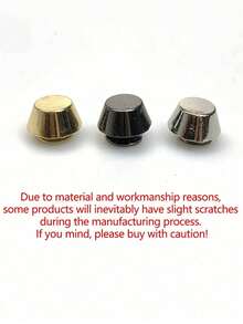 4pcs Heavy-Duty Zinc Alloy Arched Buckle Clasp, Diy Wallet Handbag Hardware Accessories, Half Circle Arch Bridge Base, Lock Base With Foot Decoration Base,Adjustable Rust-Resistant, Handmade Bag Materials, Fashion Designer Tools, Diy Wallet Making,Travel Bag,Suitable For Fashion Lovers, Pragmatists, Diy Lovers, Unisex - Multicolor - View 9