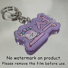 Móc khóa BT21, Móc khóa BT/S, Móc khóa hình động vật, Móc khóa hoạt hình dễ thương, Móc khóa treo túi xách, Móc khóa acrylic hai mặt, Mặt dây chuyền túi xách, Mặt dây chuyền bình nước, Quà tặng tiệc tùng, Quà sinh nhật - Nhiều màu - Xem 12
