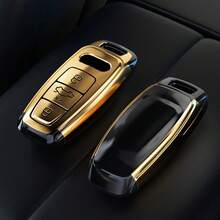 Vỏ bảo vệ chìa khóa xe thông minh 3 nút cho Audi Q8 RSQ8 A6 C8 S6 RS6 A7 S7 RS7 A3 8Y A8 D5 4N RS E-Tron GT Q4 Q7 4M. - Loại C - Xem 15