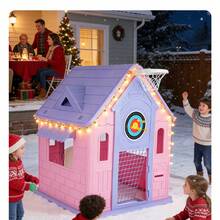 Kids Playhouses - Orange - View 3