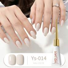 XEIJAYI 1pc 10ml, 60-Color Solid Gel Nail Polish For Choose, UV/LED Compatible Nail Art Gel Polish, For Salon And Home DIY Manicure - Multicolor - View 38