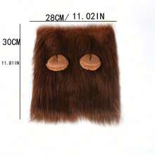 2026新款宠物用品趣味可爱狮子鬃毛帽，适合金毛犬猫 - 棕色 - 查看 8