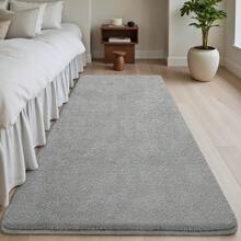 Treeboy Extra Large Rugs Short Pile Soft Fluffy Anti-Slip Mat Living Room Bedroom Carpet For Coffee Table, Carpet With Ins Style, Children's Bedroom, Bedside Carpet - Light Grey - View 17