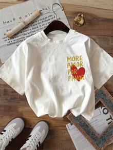 Plus Size T-Shirts - White - View 2