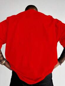 Basic T-Shirt EAI Bicha LGBT Gay Premium Unisex - Red - View 3