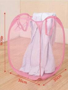1pc/3pcs Baby & Kids Cartoon Animal Pattern Foldable Handled Mesh Storage Basket, Suitable For Indoor & Outdoor Snacks, Toys, Clothes Storage - Multicolor - View 15