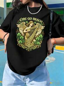 Women T-Shirts - Black - View 1