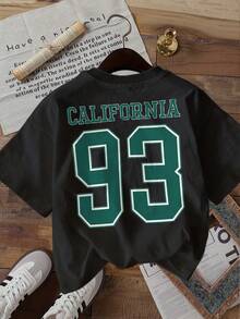 Plus Size T-Shirts - Black - View 3