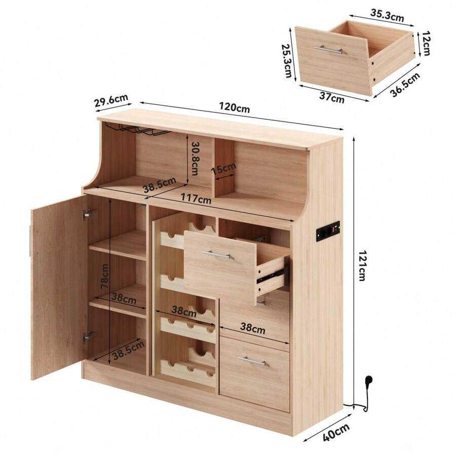 Buffets & Sideboards - Brown - View 1