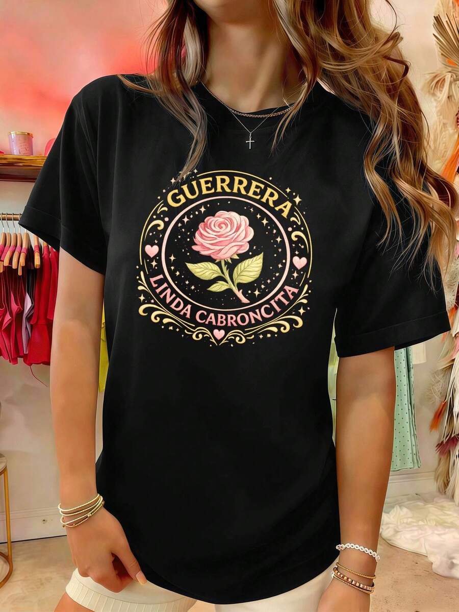 Women T-Shirts - Black - View 1