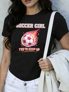 Women T-Shirts - Black - View 1