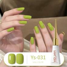 XEIJAYI 1pc 10ml, 60-Color Solid Gel Nail Polish For Choose, UV/LED Compatible Nail Art Gel Polish, For Salon And Home DIY Manicure - Multicolor - View 42