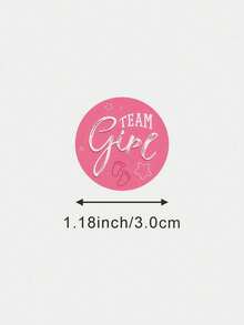 120张/10套性别揭晓派对用品，蓝色和粉色性别揭晓贴纸，脚印和星星图案贴纸，适用于性别揭晓派对、迎婴派对、性别揭晓拍照道具 - 彩色 - 查看 7