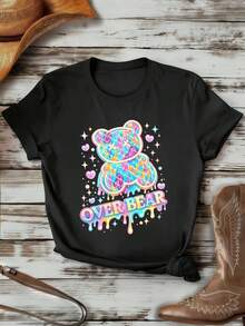 Women T-Shirts - Black - View 1