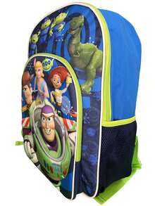 Disney Disney Toy Story Nylon Blue Kids 16" School Backpack For Girls And Boys Ages 3+ - 長方形 - 查看 4