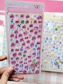 Những miếng dán 3D này có thiết kế giọt nước đáng yêu, mang lại cảm giác thư thái và giúp giảm căng thẳng. Họa tiết giọt nước dễ thương và hiệu ứng dập nổi 3D tạo nên cảm giác ba chiều bắt mắt! Chống thấm nước và chống tia UV, chúng rất thích hợp để sử dụng trên nhật ký thư giãn, nhật ký tâm trạng hoặc thiệp giảm căng thẳng tự làm, giúp giảm bớt áp lực hàng ngày! - Nhiều màu - Xem 6