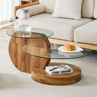Modern Minimalist Glass Texture, Modern Design, High-Quality MDF Material And Decoration, With Natural Wooden Textures. Viele Farben Zur Auswahl.