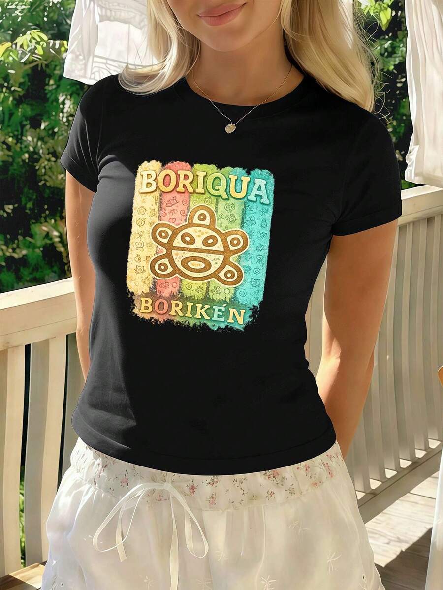 Women T-Shirts - Black - View 1