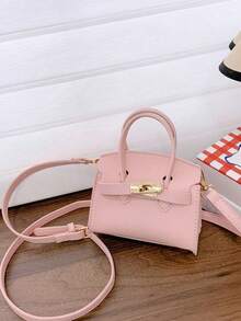 1 pieza Este mini bolso de piel de unicolor con textura de piedra presenta una correa de cadena única y elegante, lo que lo convierte en un accesorio versátil y elegante adecuado para el uso diario. Disponible en múltiples colores, este bolso de alta calidad es un elemento de moda esencial para el Ramadán y también es un regalo perfecto para los amigos. - Multicolor - Ver 12